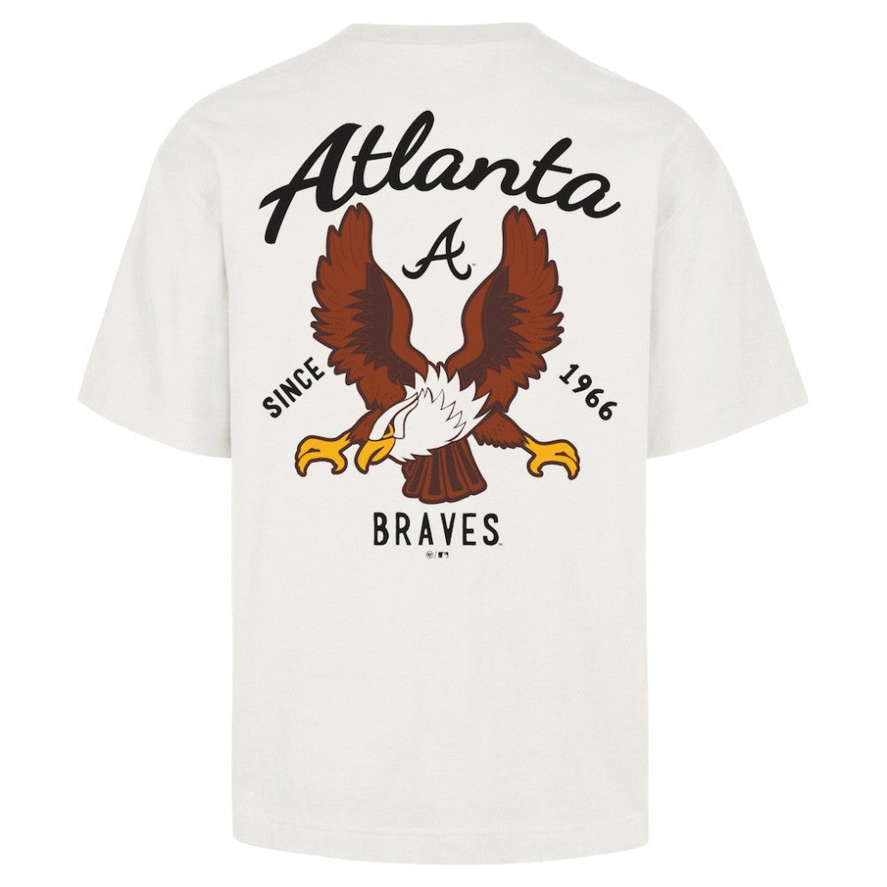 Atlanta Braves Souvenir Eagle Foundation T-Shirt Cream | 47 brand