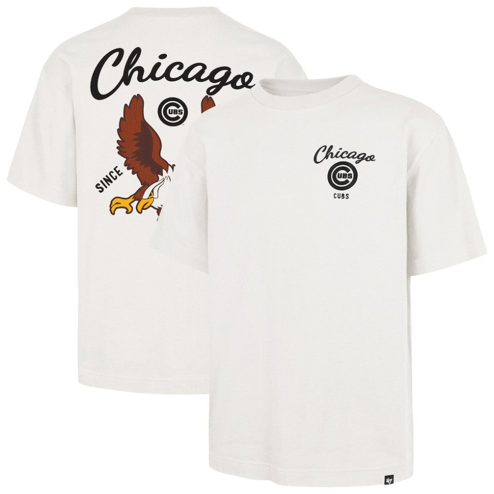 Chicago Cubs Souvenir Eagle Foundation T-Shirt Cream | 47 brand