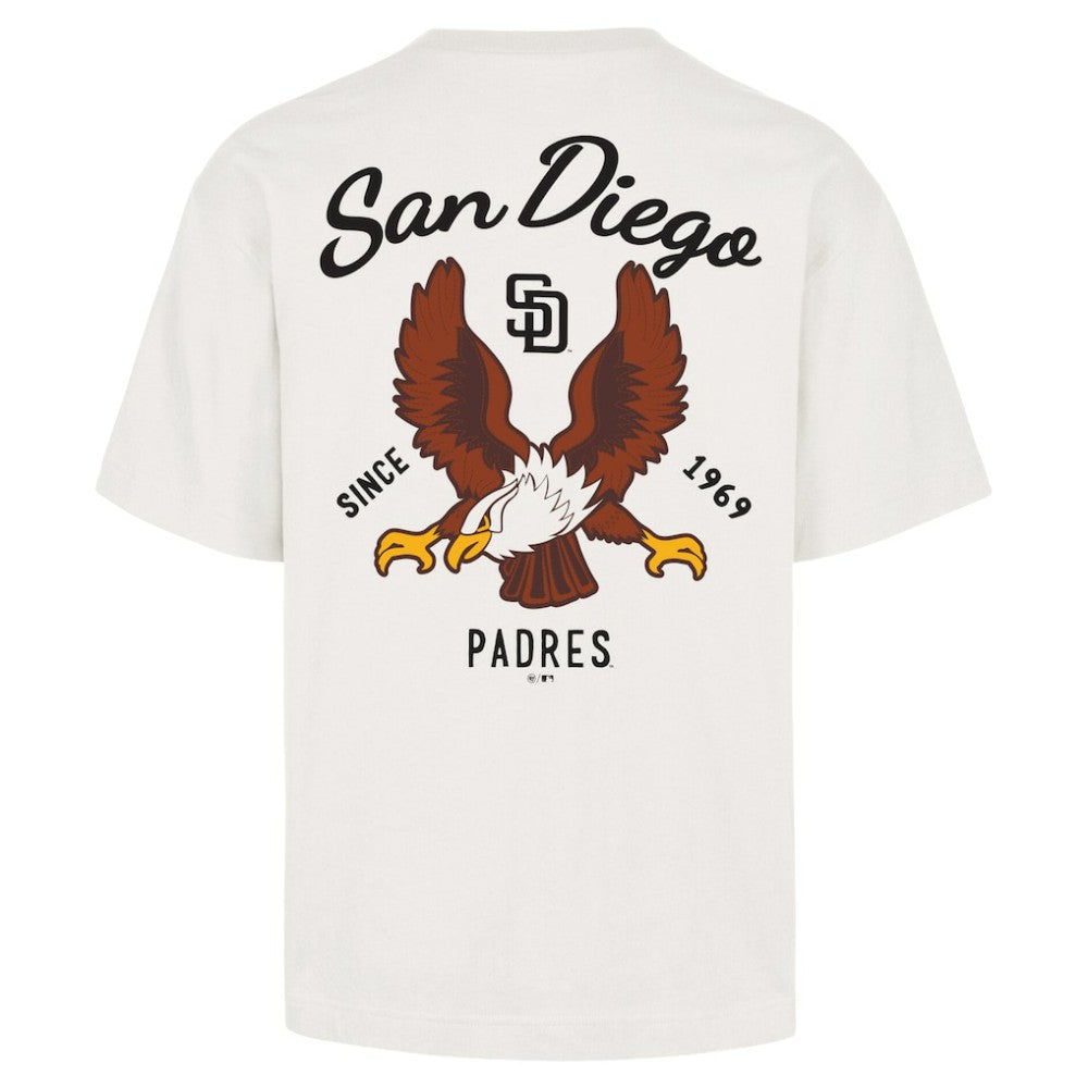 San Diego Padres Souvenir Eagle Foundation T-Shirt Cream | 47 brand