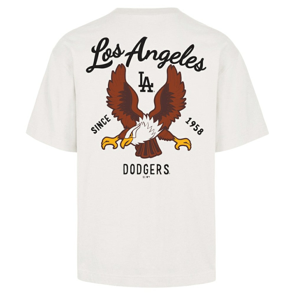 Los Angeles Dodgers Souvenir Eagle Foundation T-Shirt Cream | 47 brand