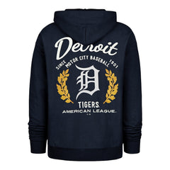 Detroit Tigers Souvenir Laurels Foundation Hoodie Navy | 47 brand