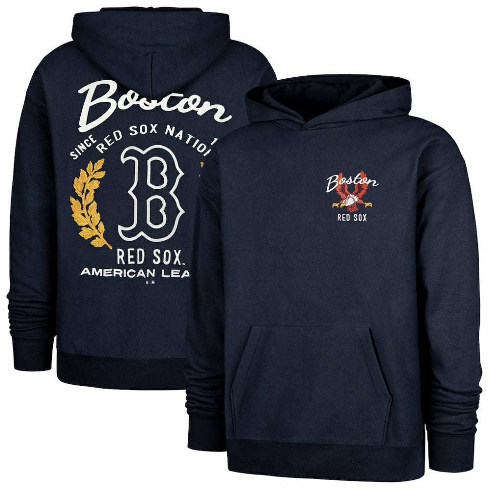 Boston Red Sox Souvenir Laurels Foundation Hoodie Navy | 47 brand