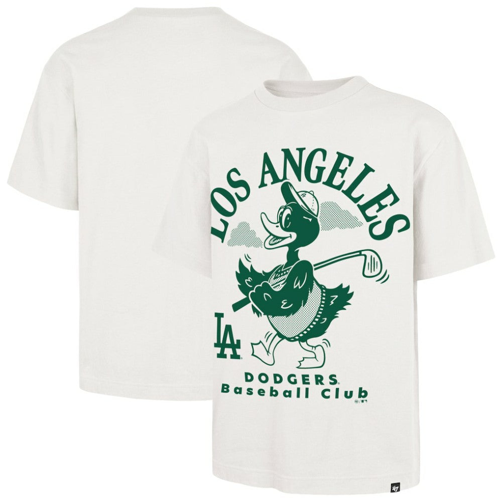 Los Angeles Dodgers Strollin' Foundation T-Shirt Cream | 47 brand