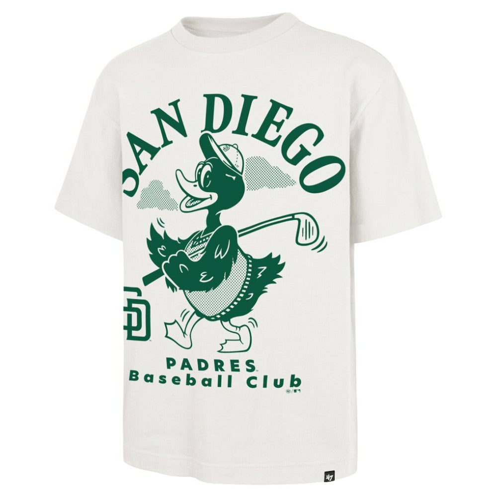 San Diego Padres Strollin' Foundation T-Shirt Cream | 47 brand