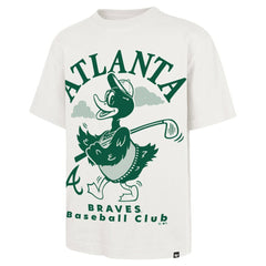 Atlanta Braves Strollin' Foundation T-Shirt Cream | 47 brand
