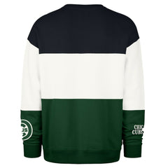 Chicago Cubs Tee Up Maximalist Fleece Sweatshirt Green | 47 brand