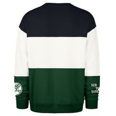 New York Yankees Tee Up Maximalist Fleece Sweatshirt Green | 47 brand