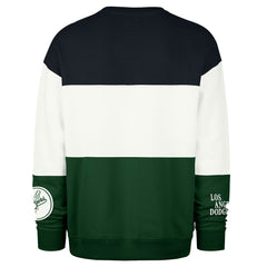 Los Angeles Dodgers Tee Up Maximalist Fleece Sweatshirt Green | 47 brand