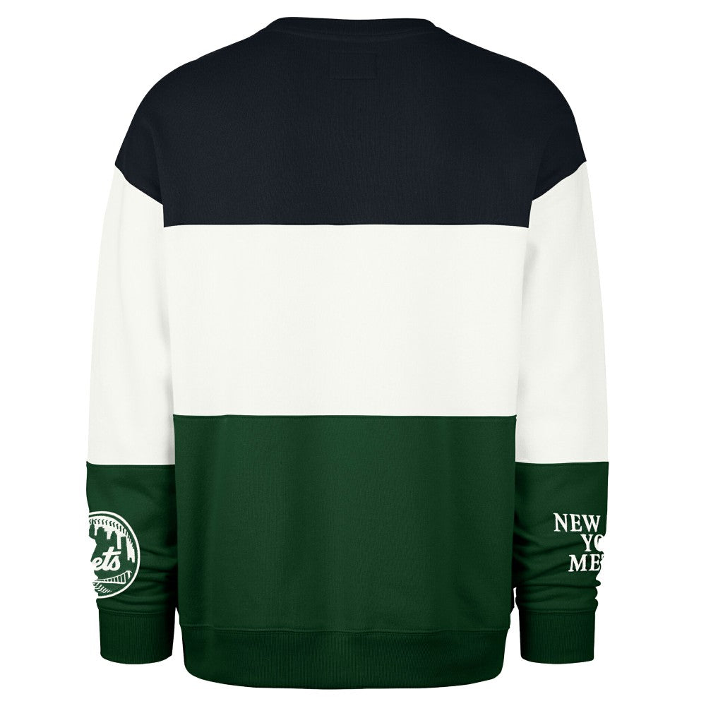 New York Mets Tee Up Maximalist Fleece Sweatshirt Green | 47 brand