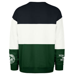 New York Mets Tee Up Maximalist Fleece Sweatshirt Green | 47 brand