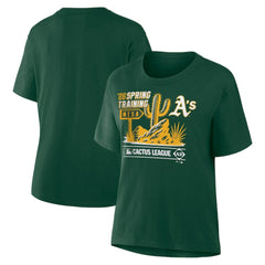 Athletics Women's 2026 Spring Training Cactus League Hometown Special T-Shirt Green