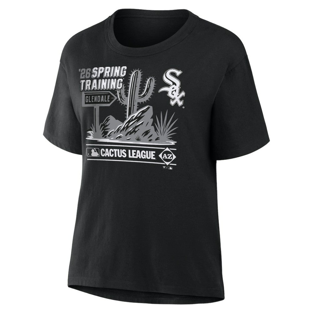 Chicago White Sox Women's 2026 Spring Training Cactus League Hometown Special T-Shirt Black