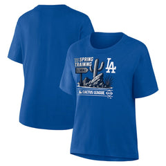 Los Angeles Dodgers Women's 2026 Spring Training Cactus League Hometown Special T-Shirt Royal
