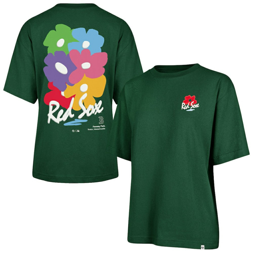 Boston Red Sox Unisex Gallery Foundation T-Shirt Dark Green | 47 brand