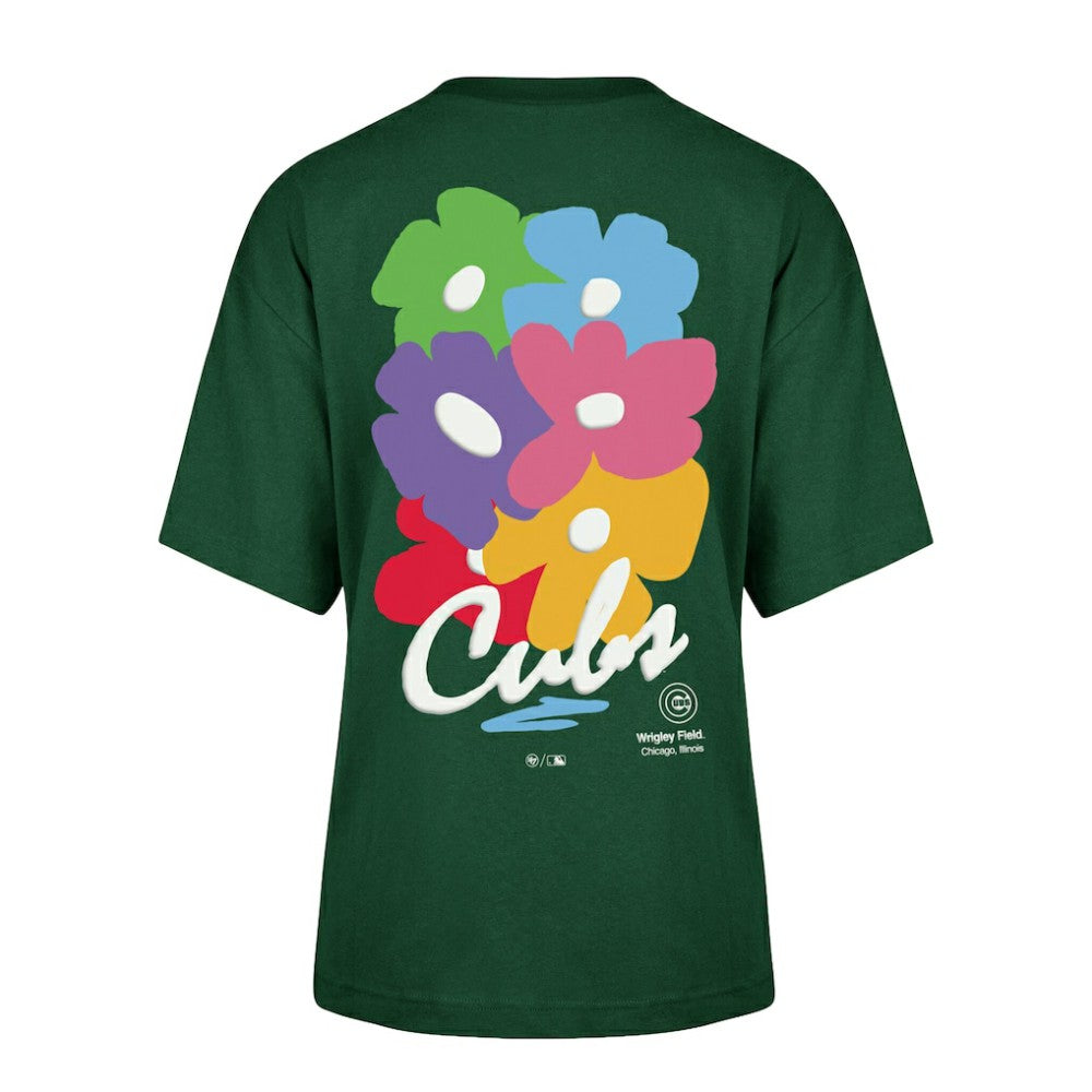 Chicago Cubs Unisex Gallery Foundation T-Shirt Dark Green | 47 brand