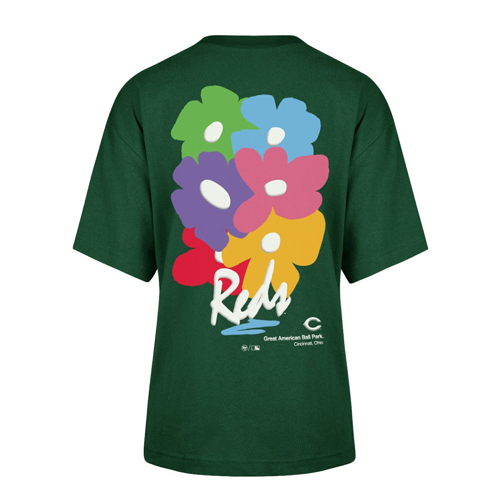 Cincinnati Reds Unisex Gallery Foundation T-Shirt Dark Green | 47 brand