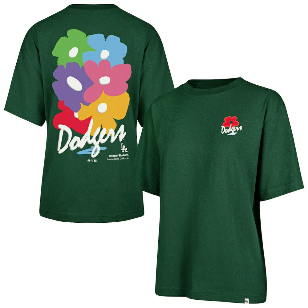 Los Angeles Dodgers Unisex Gallery Foundation T-Shirt Dark Green | 47 brand