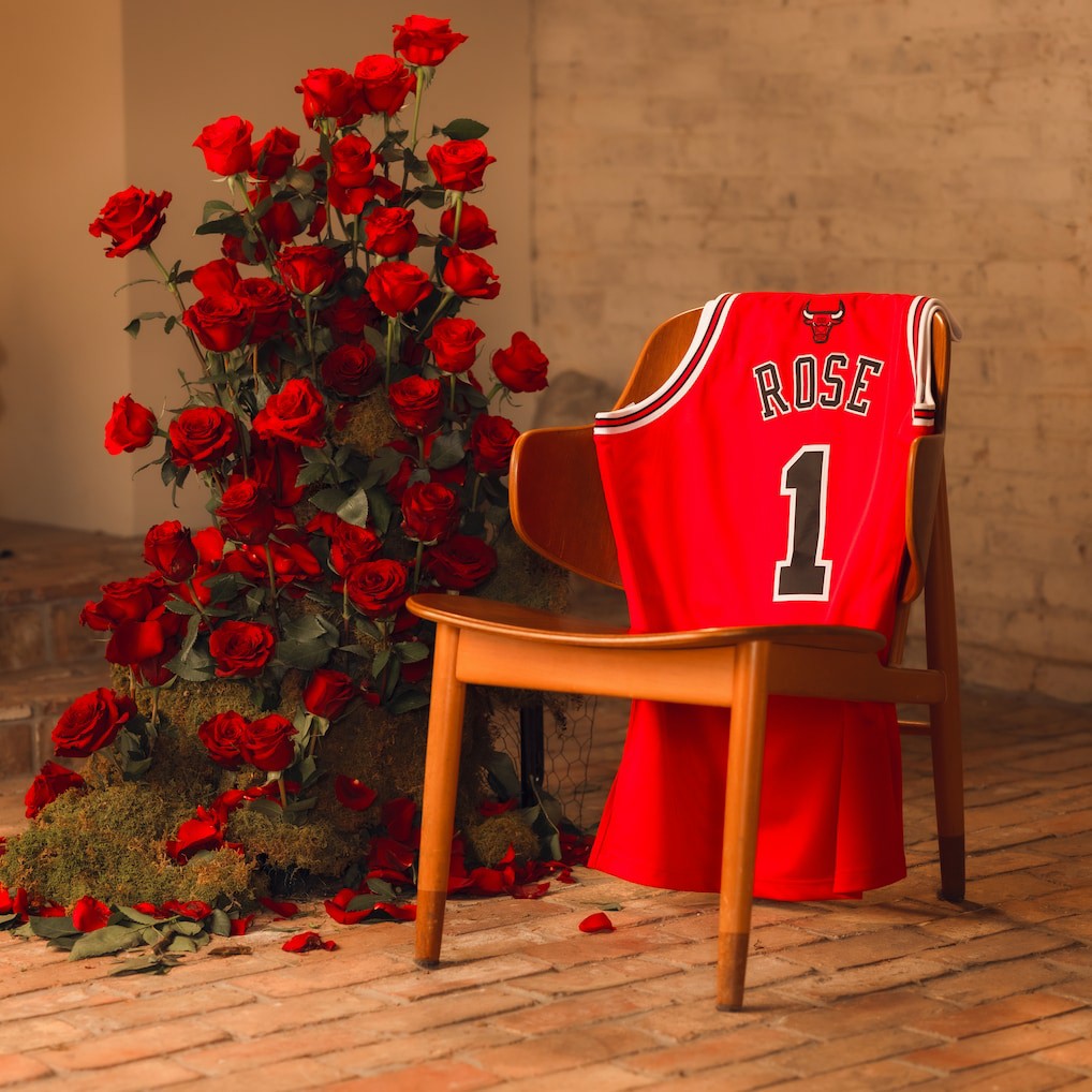 Derrick Rose Chicago Bulls 2008-09 Authentic Jersey sale - Red