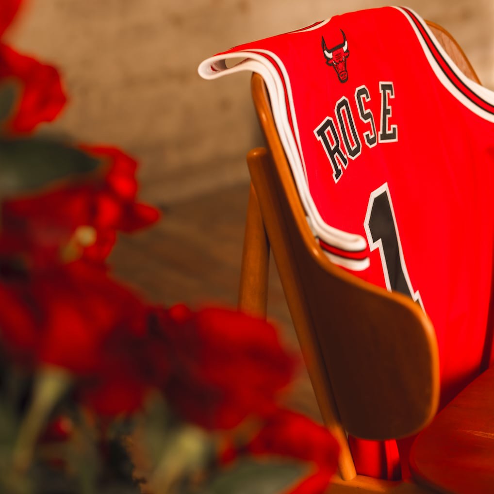 Derrick Rose Chicago Bulls 2008-09 Authentic Jersey sale - Red