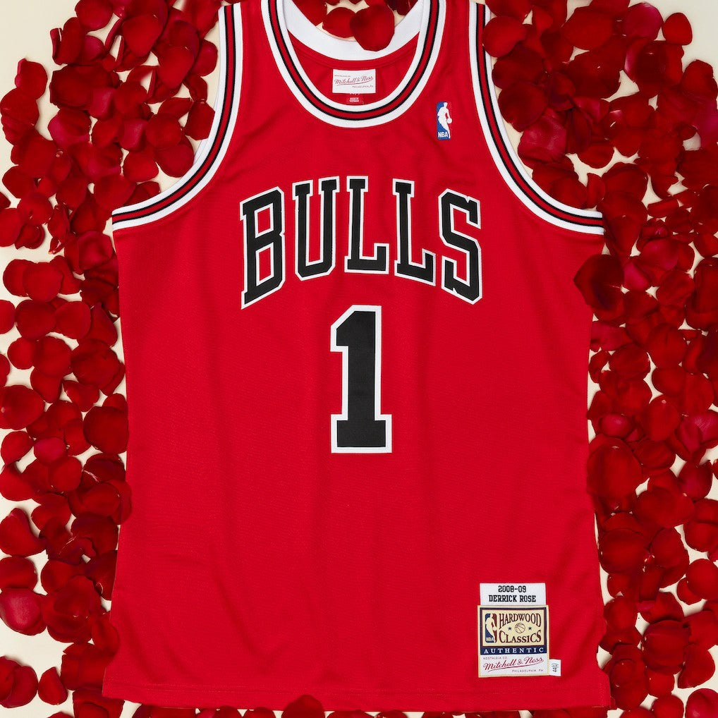 Derrick Rose Chicago Bulls 2008-09 Authentic Jersey sale - Red