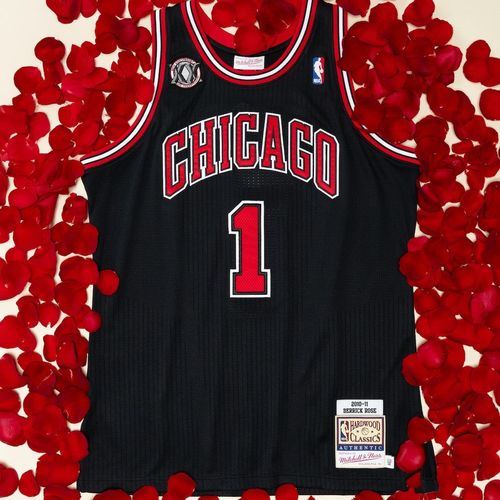 Derrick Rose Chicago Bulls 2010-11 Authentic Jersey sale - Black