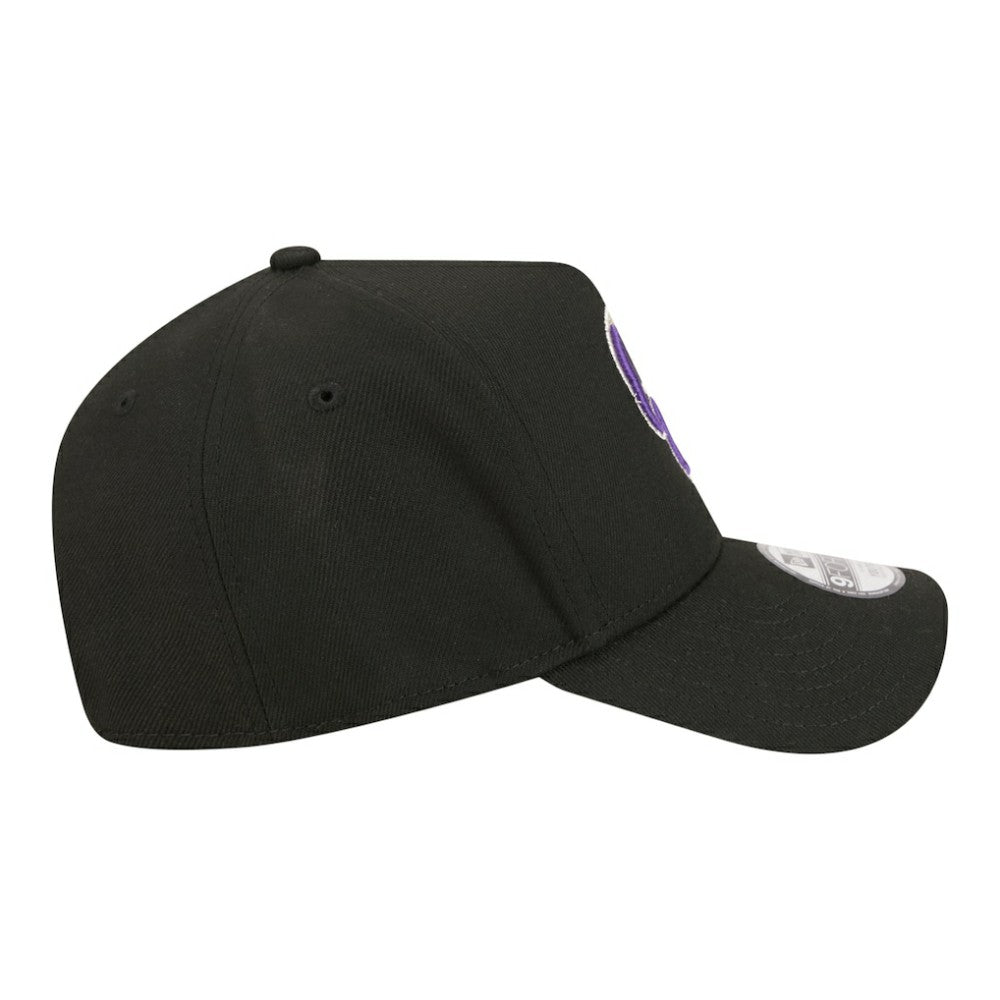 Colorado Rockies Youth 9FORTY A-Frame Adjustable Hat Black | New Era
