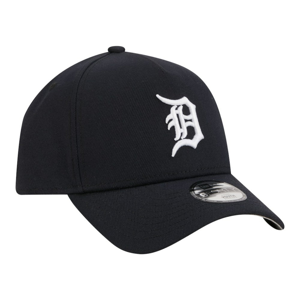 Detroit Tigers Youth 9FORTY A-Frame Adjustable Hat Navy | New Era
