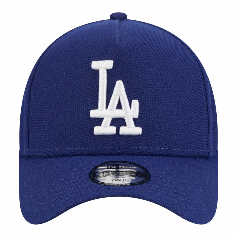 Los Angeles Dodgers Youth 9FORTY A-Frame Adjustable Hat Royal | New Era