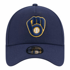 Milwaukee Brewers Youth 9FORTY A-Frame Adjustable Hat Navy | New Era