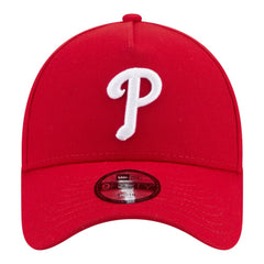 Philadelphia Phillies Youth 9FORTY A-Frame Adjustable Hat Red | New Era
