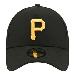 Pittsburgh Pirates Youth 9FORTY A-Frame Adjustable Hat Black | New Era