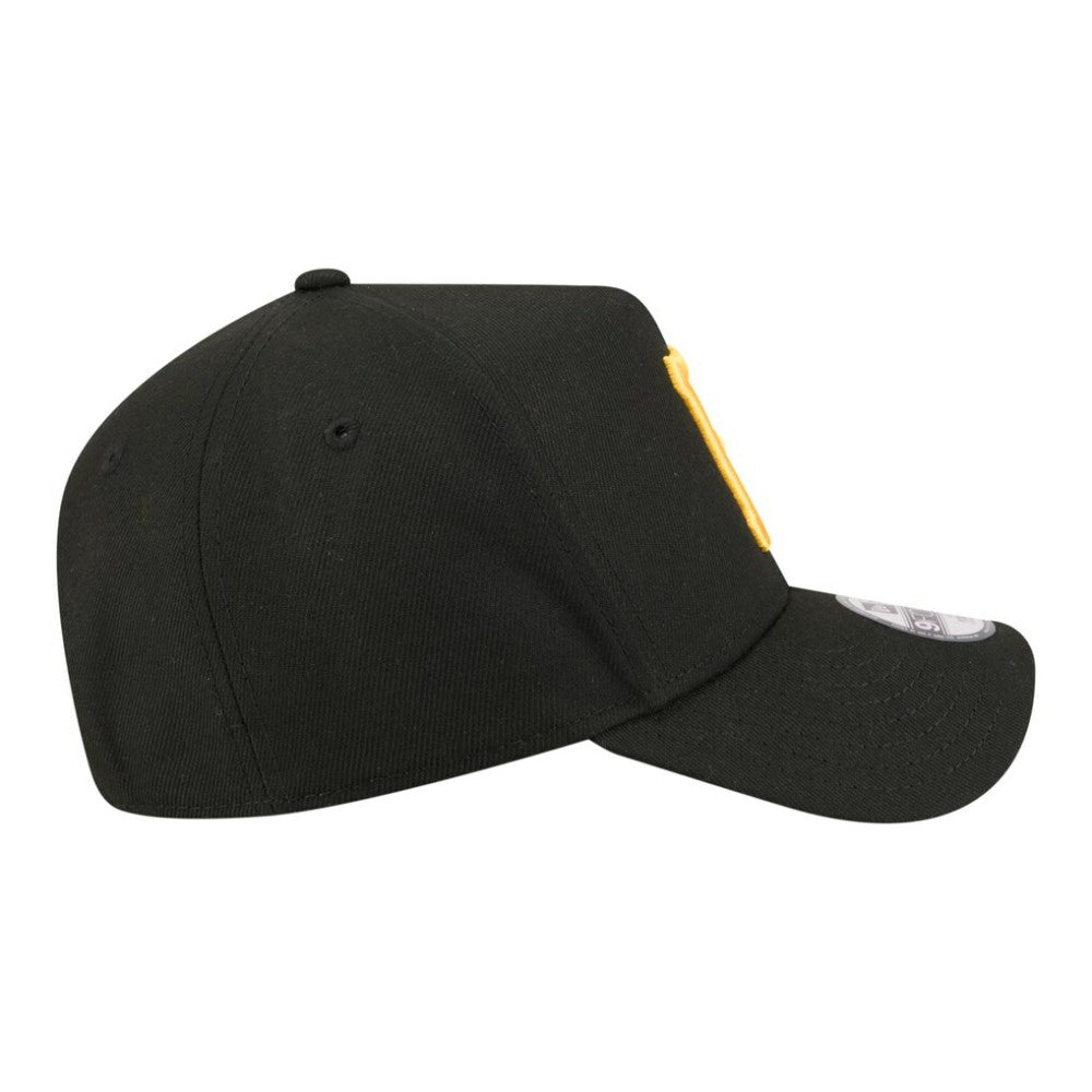 Pittsburgh Pirates Youth 9FORTY A-Frame Adjustable Hat Black | New Era