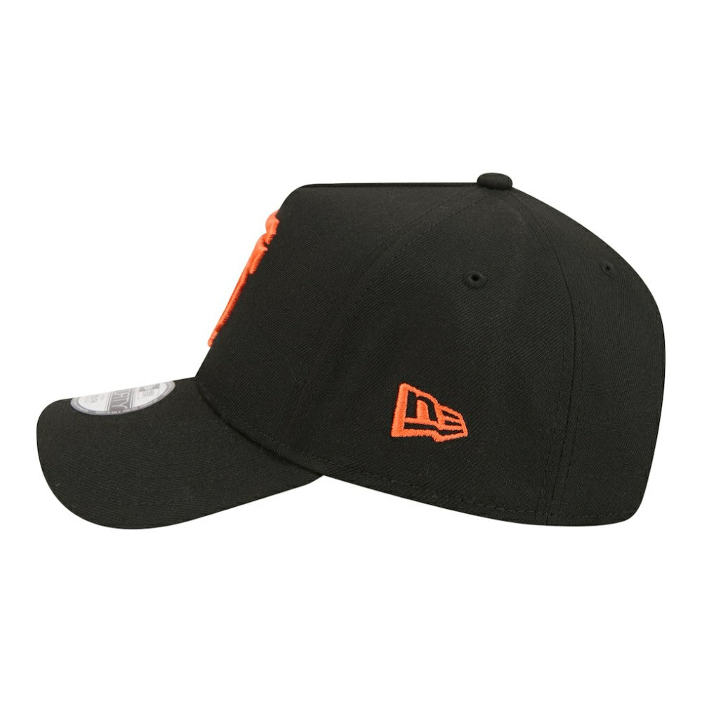 San Francisco Giants Youth 9FORTY A-Frame Adjustable Hat Black | New Era
