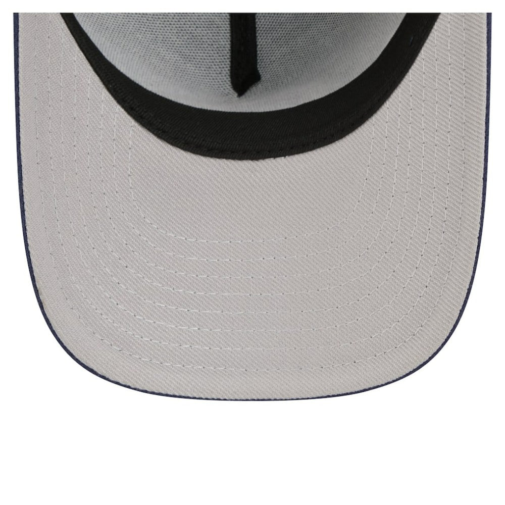 Montreal Canadiens New Era Youth 9FORTY A-Frame Adjustable Hat Navy