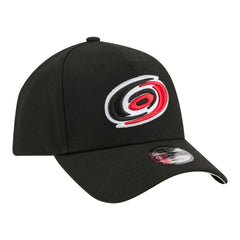 Carolina Hurricanes New Era Youth 9FORTY A-Frame Adjustable Hat Black
