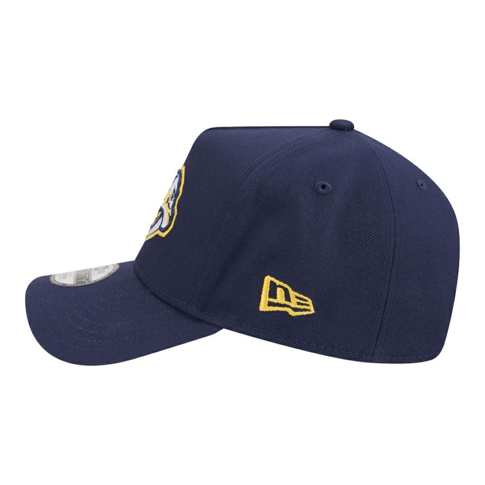 Nashville Predators New Era Youth 9FORTY A-Frame Adjustable Hat Navy
