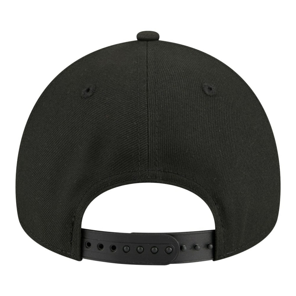 New Jersey Devils New Era Youth 9FORTY A-Frame Adjustable Hat Black