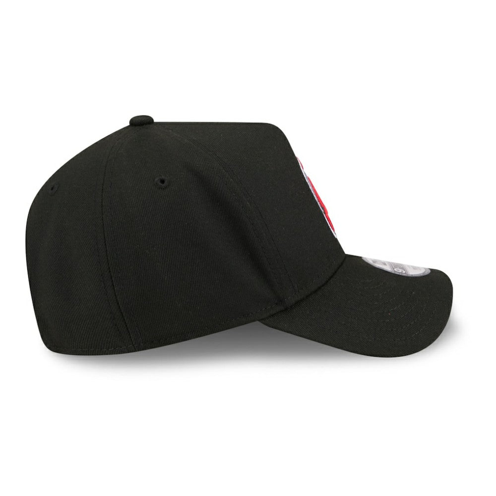 New Jersey Devils New Era Youth 9FORTY A-Frame Adjustable Hat Black