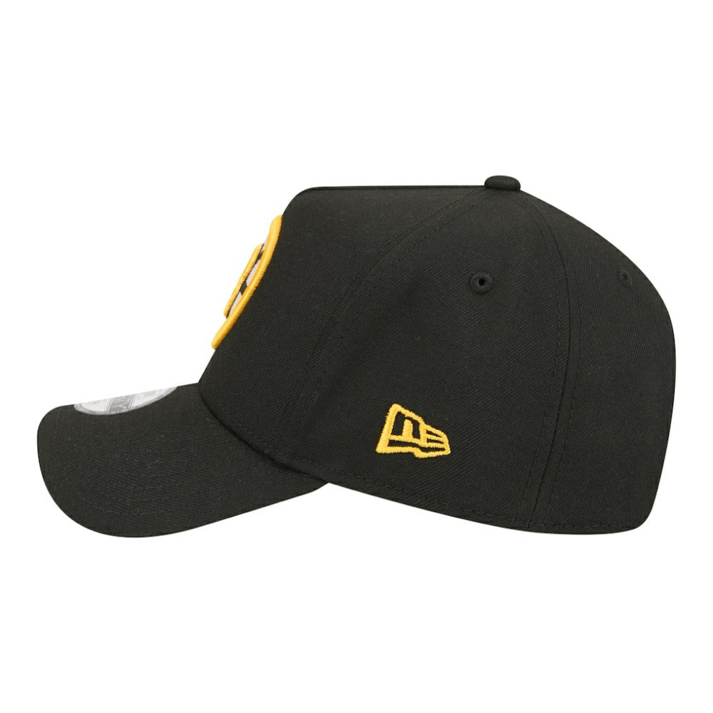 Boston Bruins New Era Youth 9FORTY A-Frame Adjustable Hat Black