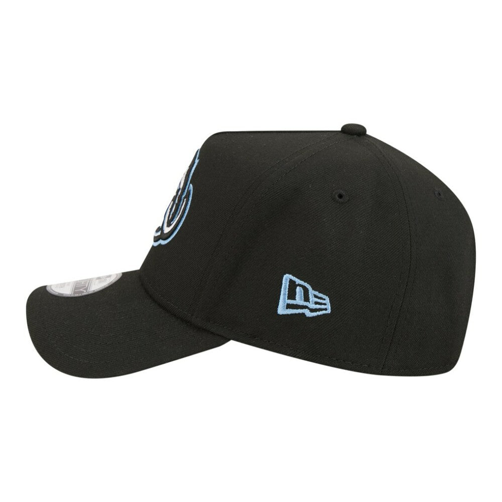 Utah Mammoth New Era Youth 9FORTY A-Frame Adjustable Hat Black