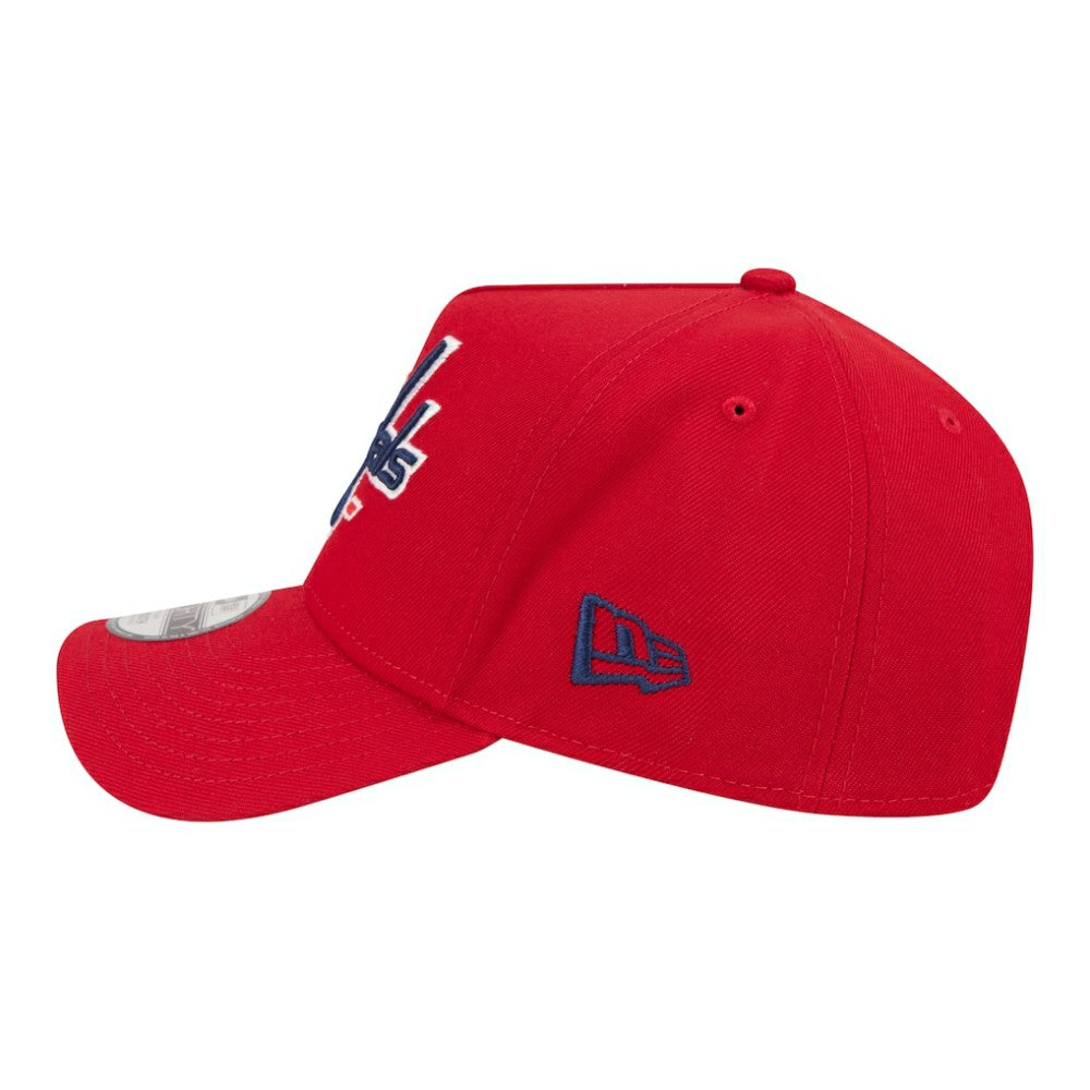 Washington Capitals New Era Youth 9FORTY A-Frame Adjustable Hat Red