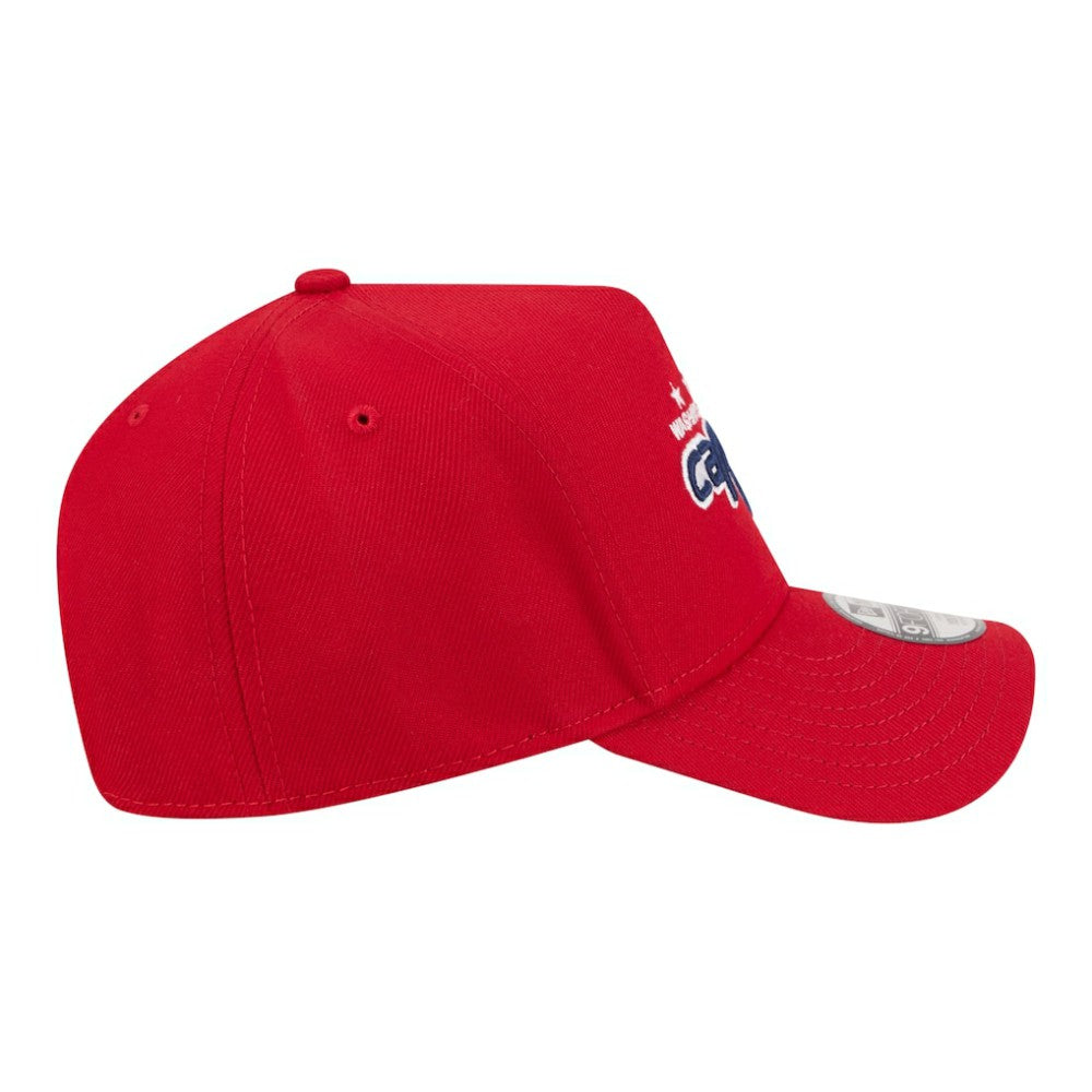Washington Capitals New Era Youth 9FORTY A-Frame Adjustable Hat Red