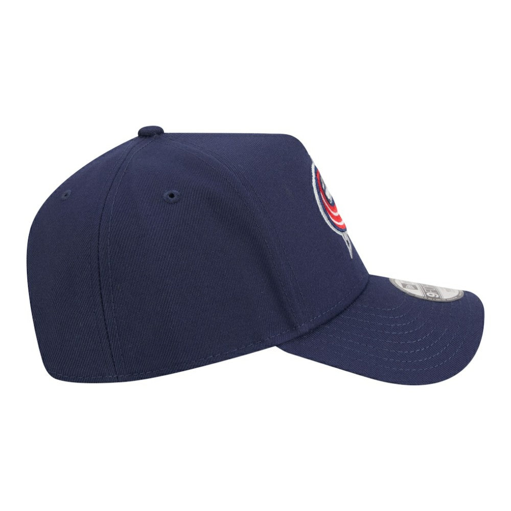 Columbus Blue Jackets New Era Youth 9FORTY A-Frame Adjustable Hat Navy