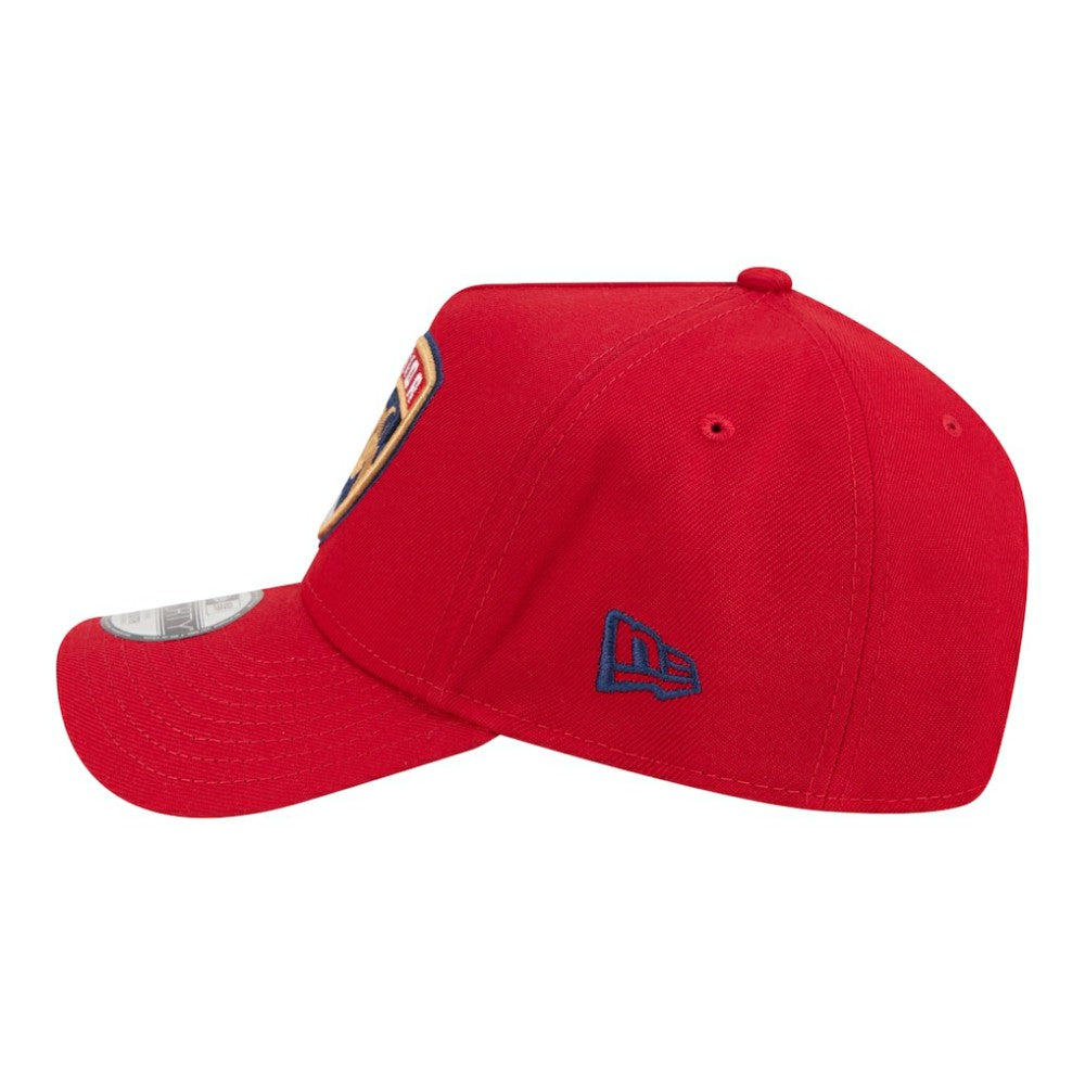 Florida Panthers New Era Youth 9FORTY A-Frame Adjustable Hat Red