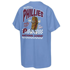 Philadelphia Phillies Cooperstown Concession T-Shirt Light Blue | Mitchell & Ness