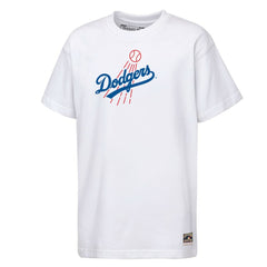 Los Angeles Dodgers Cooperstown Concession T-Shirt White | Mitchell & Ness