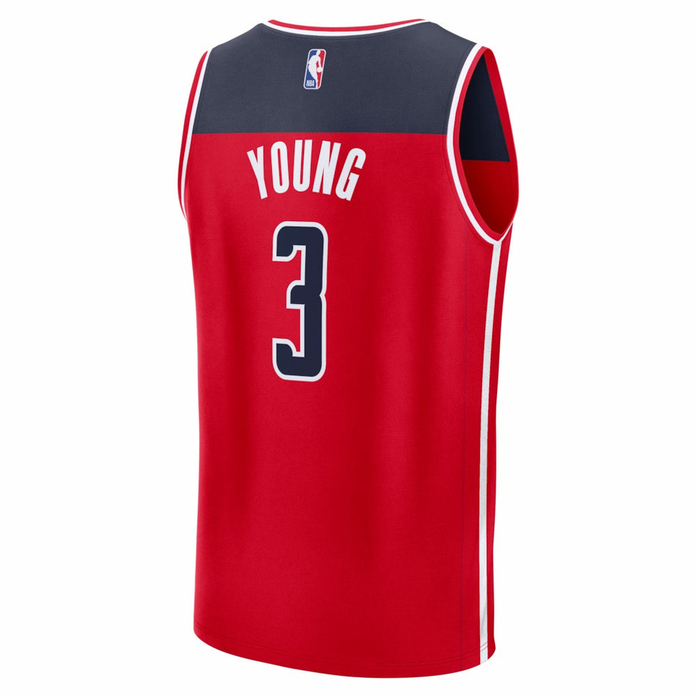 Trae Young Washington Wizards Fast Break Jersey - Icon Edition - Red