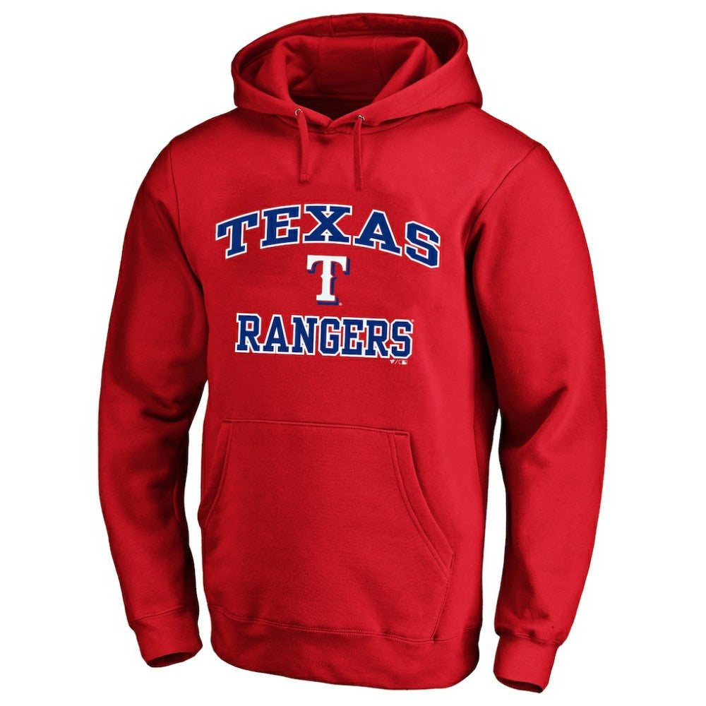 Texas Rangers Big & Tall Heart & Soul Hoodie Red