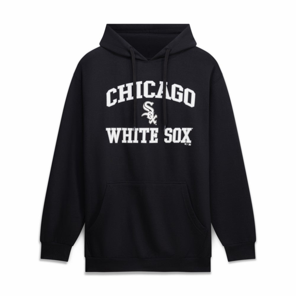 Chicago White Sox Big & Tall Heart & Soul Hoodie Black