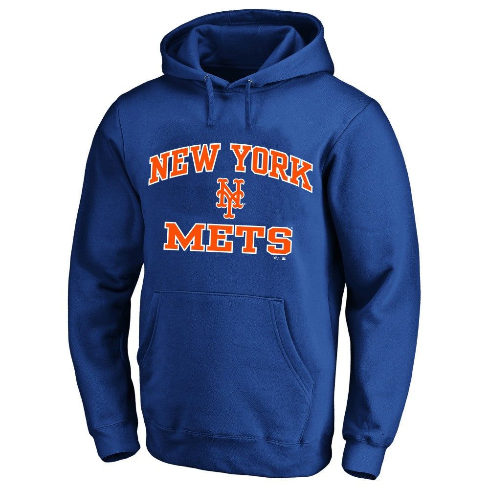 New York Mets Big & Tall Heart & Soul Hoodie Royal